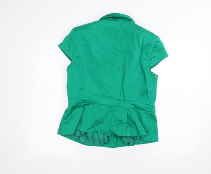 Womens UK Size 12 Signature Green Jacket