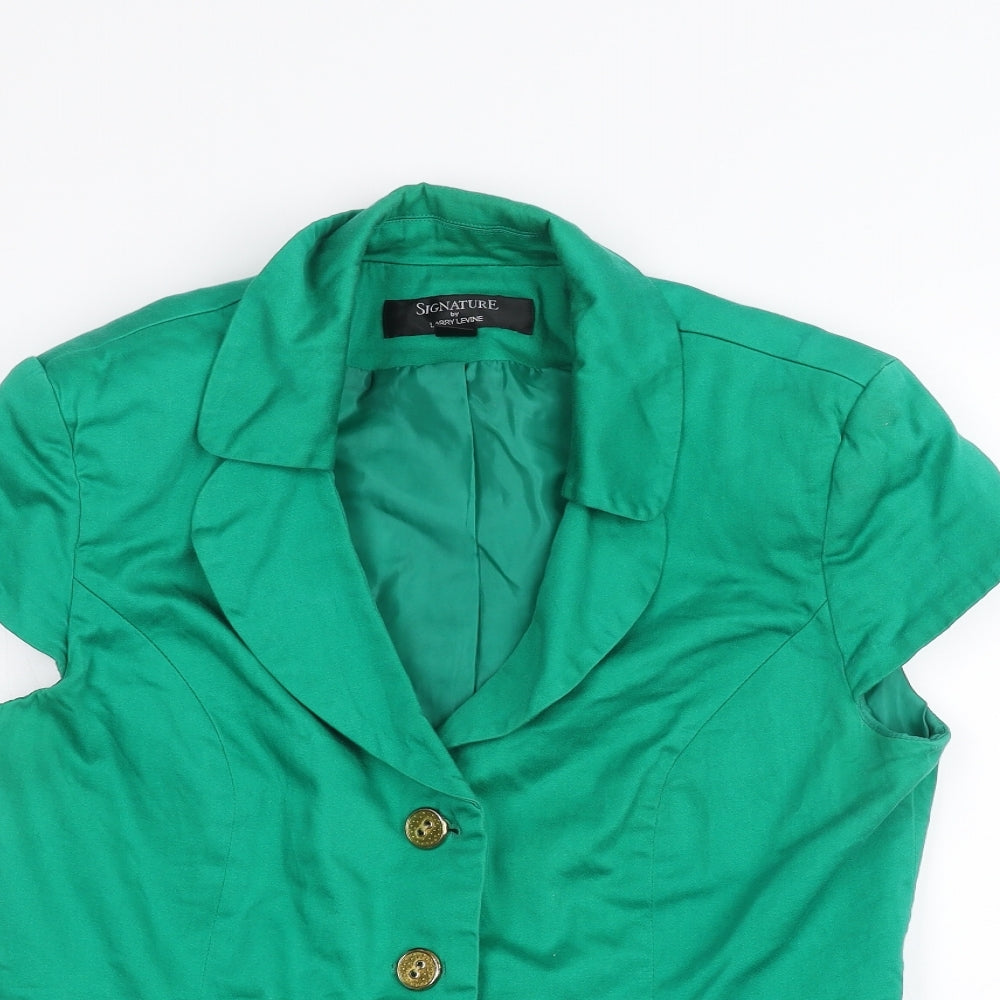 Womens UK Size 12 Signature Green Jacket