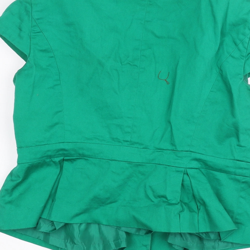 Womens UK Size 12 Signature Green Jacket