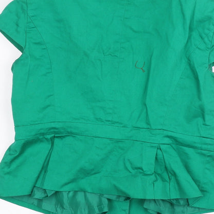 Womens UK Size 12 Signature Green Jacket
