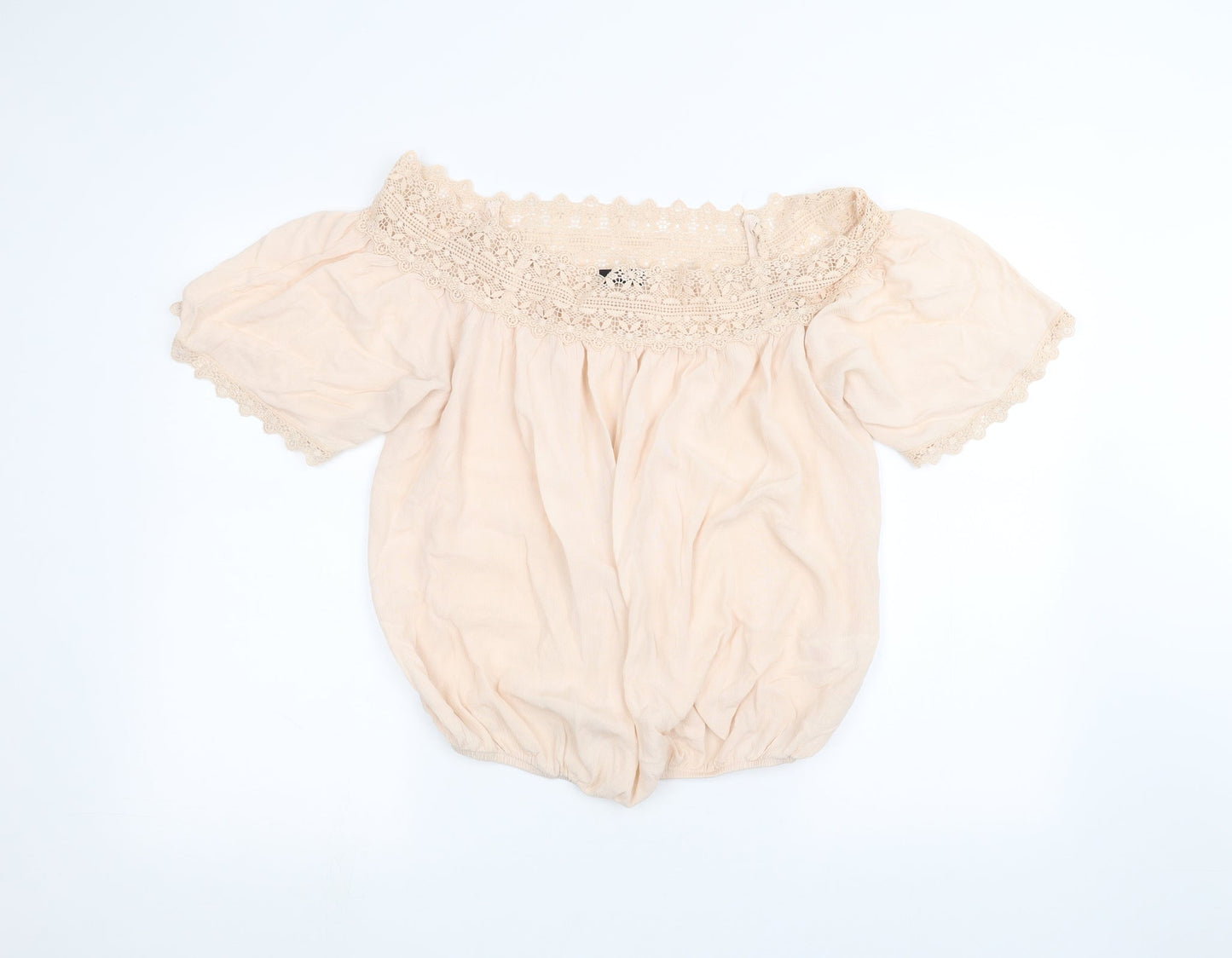 F&F Womens Pink   Basic Blouse Size 12