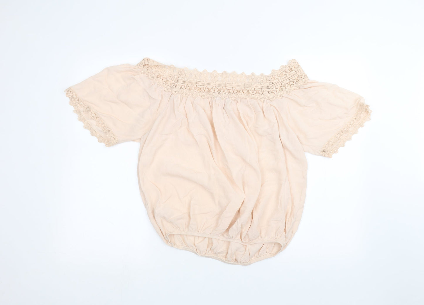 F&F Womens Pink   Basic Blouse Size 12