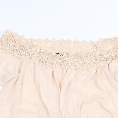 F&F Womens Pink   Basic Blouse Size 12