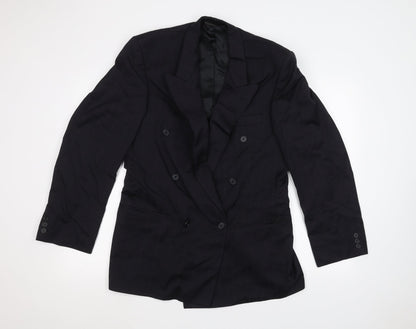 Mens UK Size 42 Marks and Spencer Regular Blue Suit Jacket