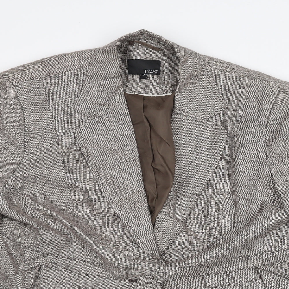 Womens UK Size 18 NEXT Beige Jacket