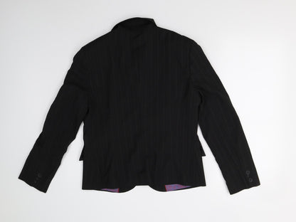 Womens UK Size 12 Wardrobes Regular Black Suit Jacket