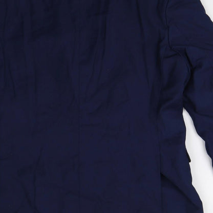 Mens UK Size 40 Red Herring Regular Blue Suit Jacket