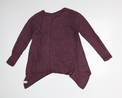 AnyBody Womens Pink   Pullover Jumper Size L