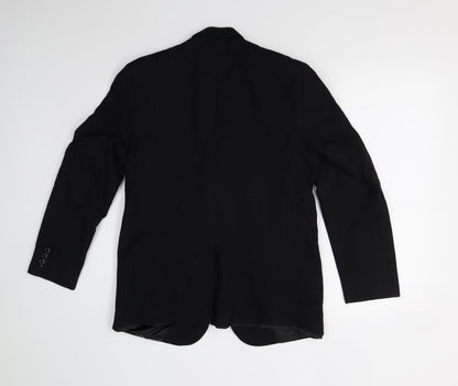 Grace Tailors Mens Black   Jacket Suit Jacket Size 36