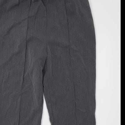 Bonmarché Womens Grey   Trousers  Size 16 L27 in