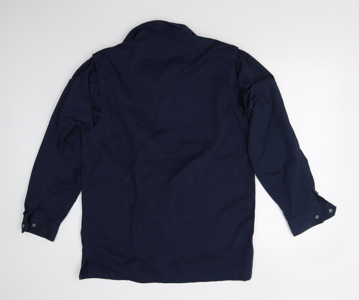 Pure First Mens Blue    Button-Up Size XL