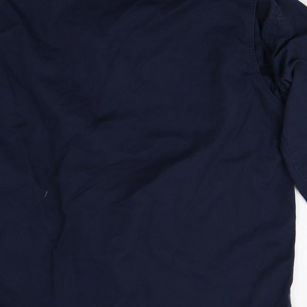 Pure First Mens Blue    Button-Up Size XL