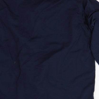 Pure First Mens Blue    Button-Up Size XL