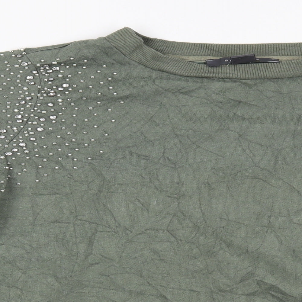 Primark Womens Green   Pullover Jumper Size M