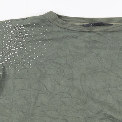 Primark Womens Green   Pullover Jumper Size M