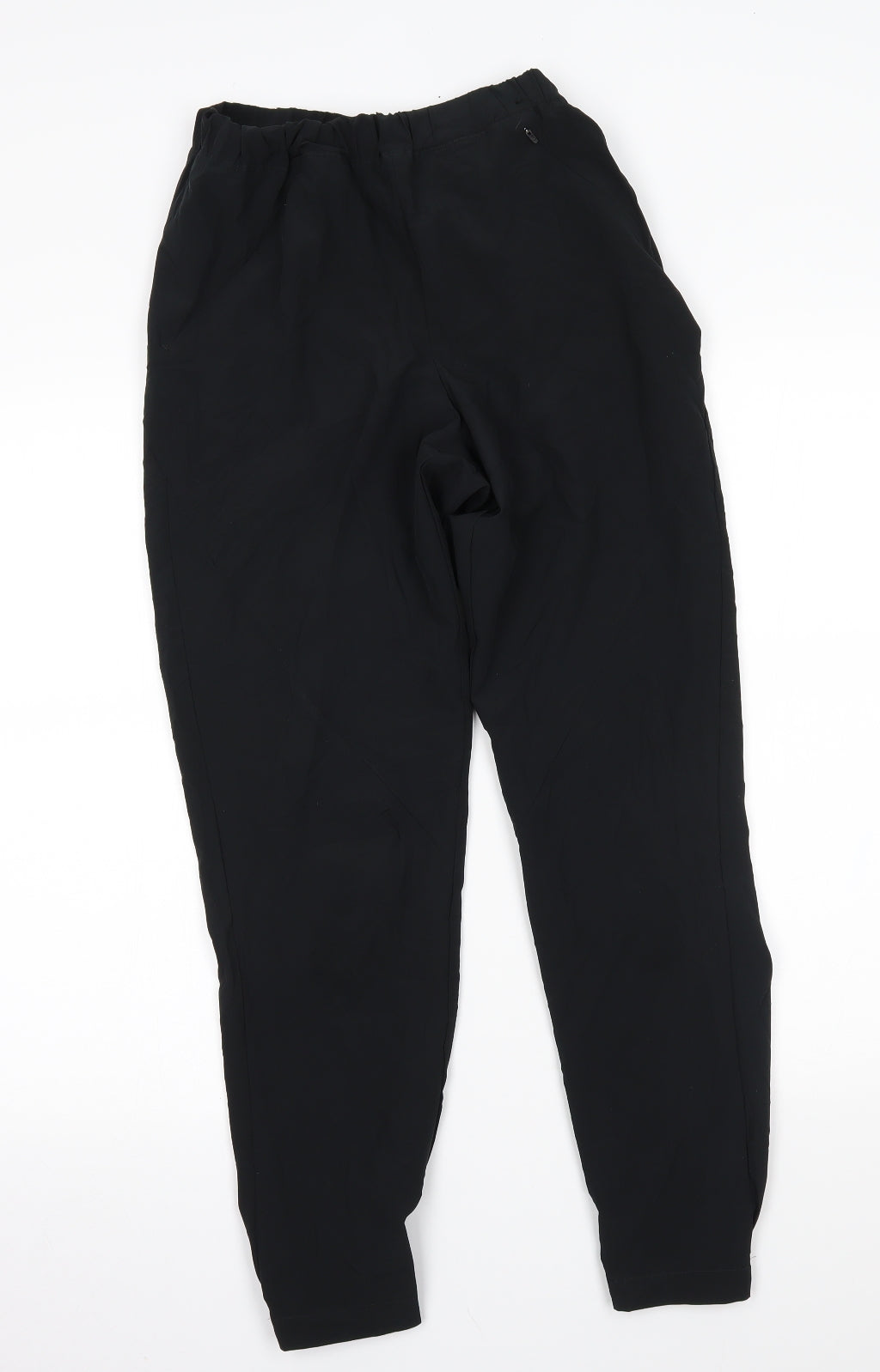 Womens UK Size 6 M&S Regular Fit Sweatpants Black Trousers