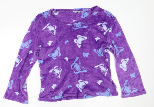 cookies & cream Womens Purple   Pullover Jumper Size M