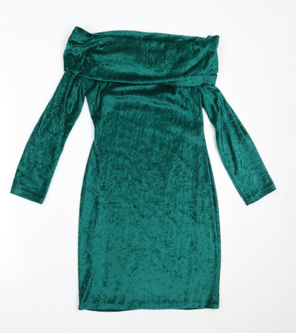 Celebrity Womens Green   Pencil Dress  Size 10