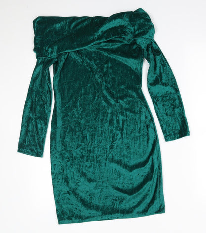Celebrity Womens Green   Pencil Dress  Size 10