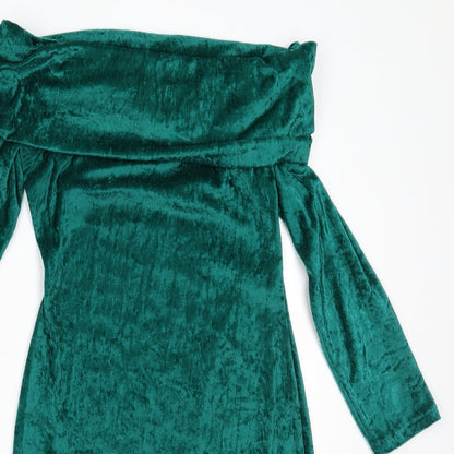 Celebrity Womens Green   Pencil Dress  Size 10
