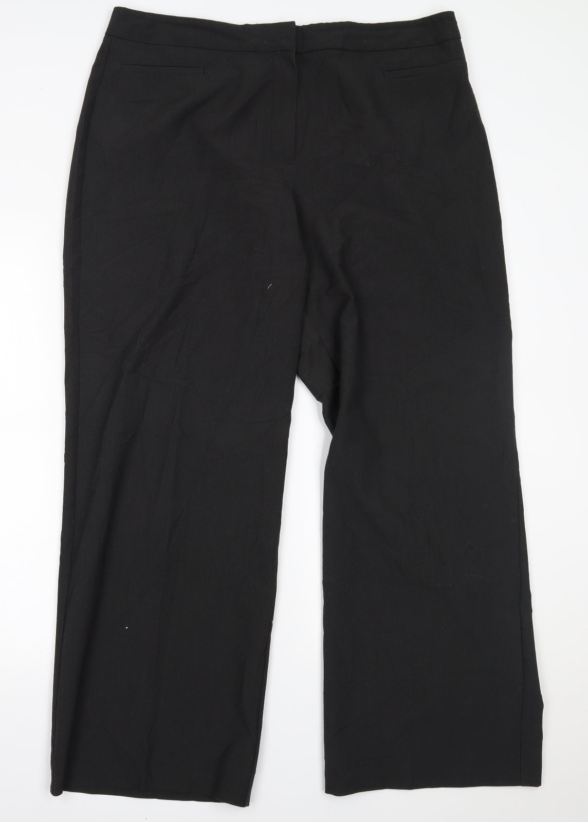 Womens UK Size 16 M&S Regular Fit  Grey Trousers