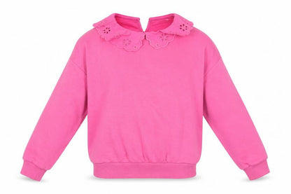 F&F Girls Pink   Pullover Jumper Size 9-10 Years
