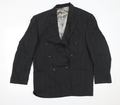 Mens UK Size  trevira Regular Grey Suit Jacket