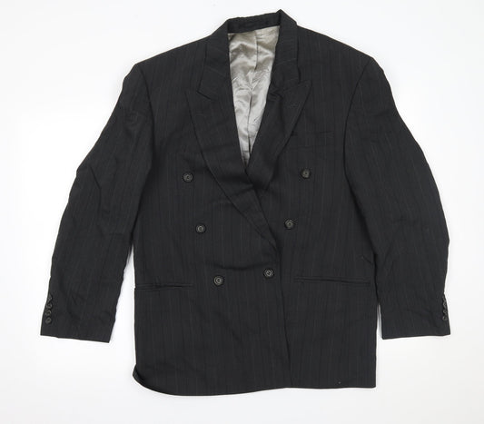 Mens UK Size  trevira Regular Grey Suit Jacket