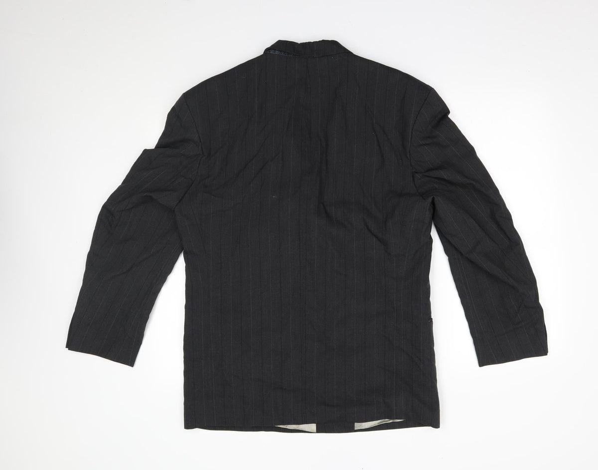 Mens UK Size  trevira Regular Grey Suit Jacket