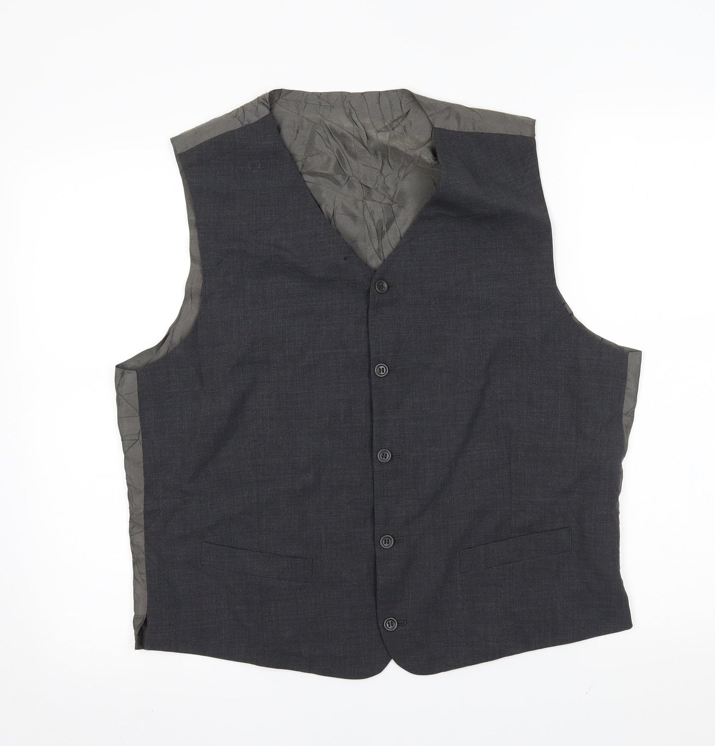 Mens UK Size  Preworn Regular Grey Suit Jacket