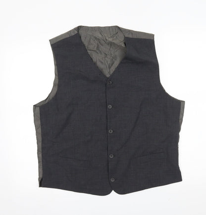 Mens UK Size  Preworn Regular Grey Suit Jacket