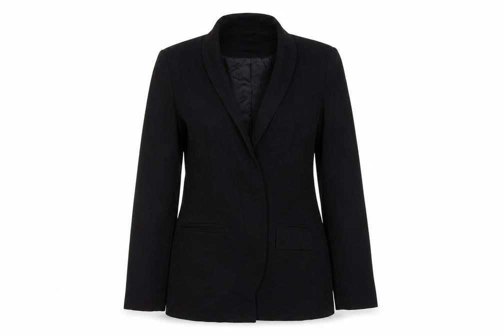 Womens UK Size 10 Warehouse Regular Black Blazer