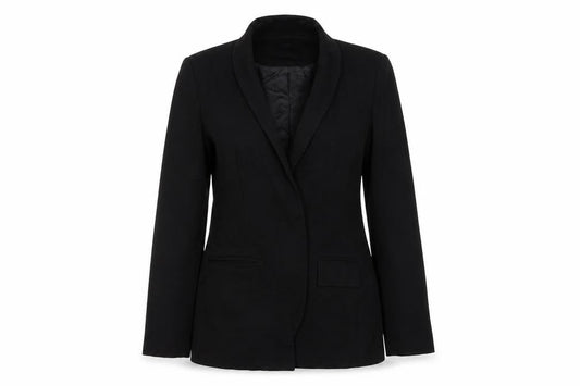 Womens UK Size 10 Warehouse Regular Black Blazer