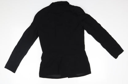 Warehouse Womens Black   Jacket Blazer Size 10