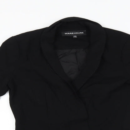 Warehouse Womens Black   Jacket Blazer Size 10