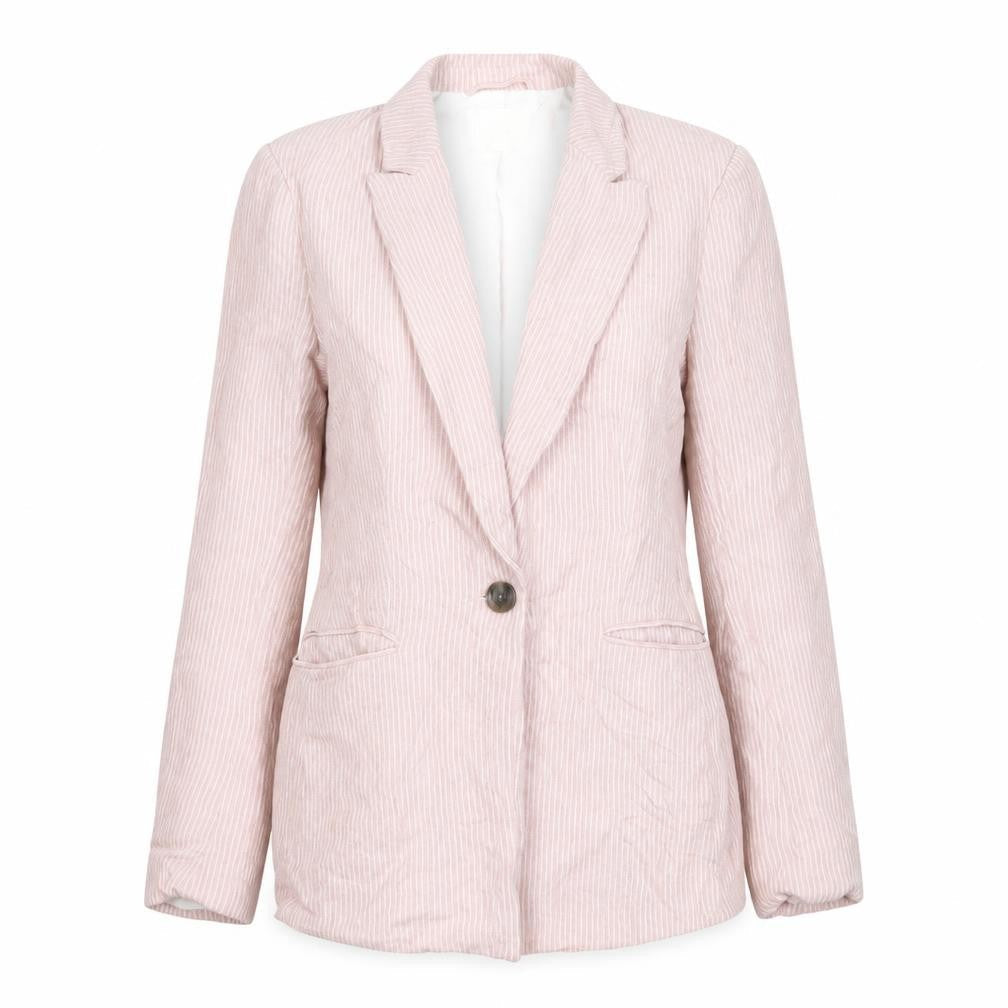 Womens UK Size 4 H&M Regular Pink Blazer