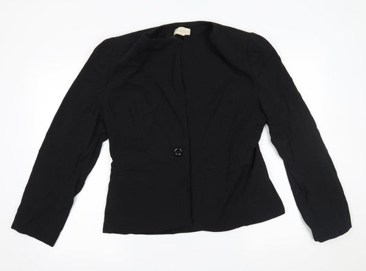 Womens UK Size M planet Regular Black Blazer