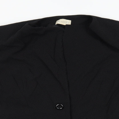 Womens UK Size M planet Regular Black Blazer