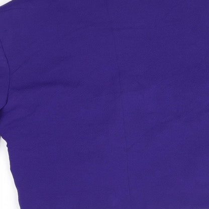 Principles Womens Purple   Jacket Blazer Size 8  - wrap style
