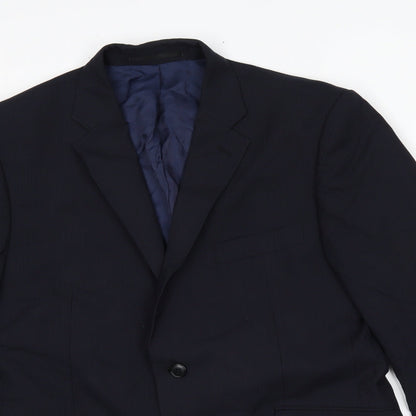 Mens UK Size  Linea Regular Black Suit Jacket