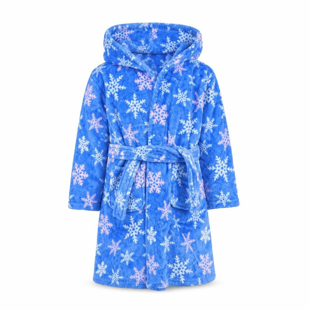 mini kidz Girls Blue    Robe Size 4-5 Years  - Queen