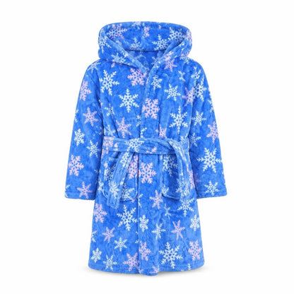 mini kidz Girls Blue    Robe Size 4-5 Years  - Queen