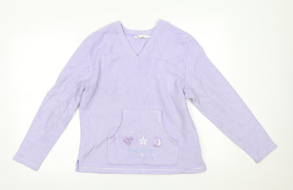BHS Womens Purple    Pyjama Top Size 12