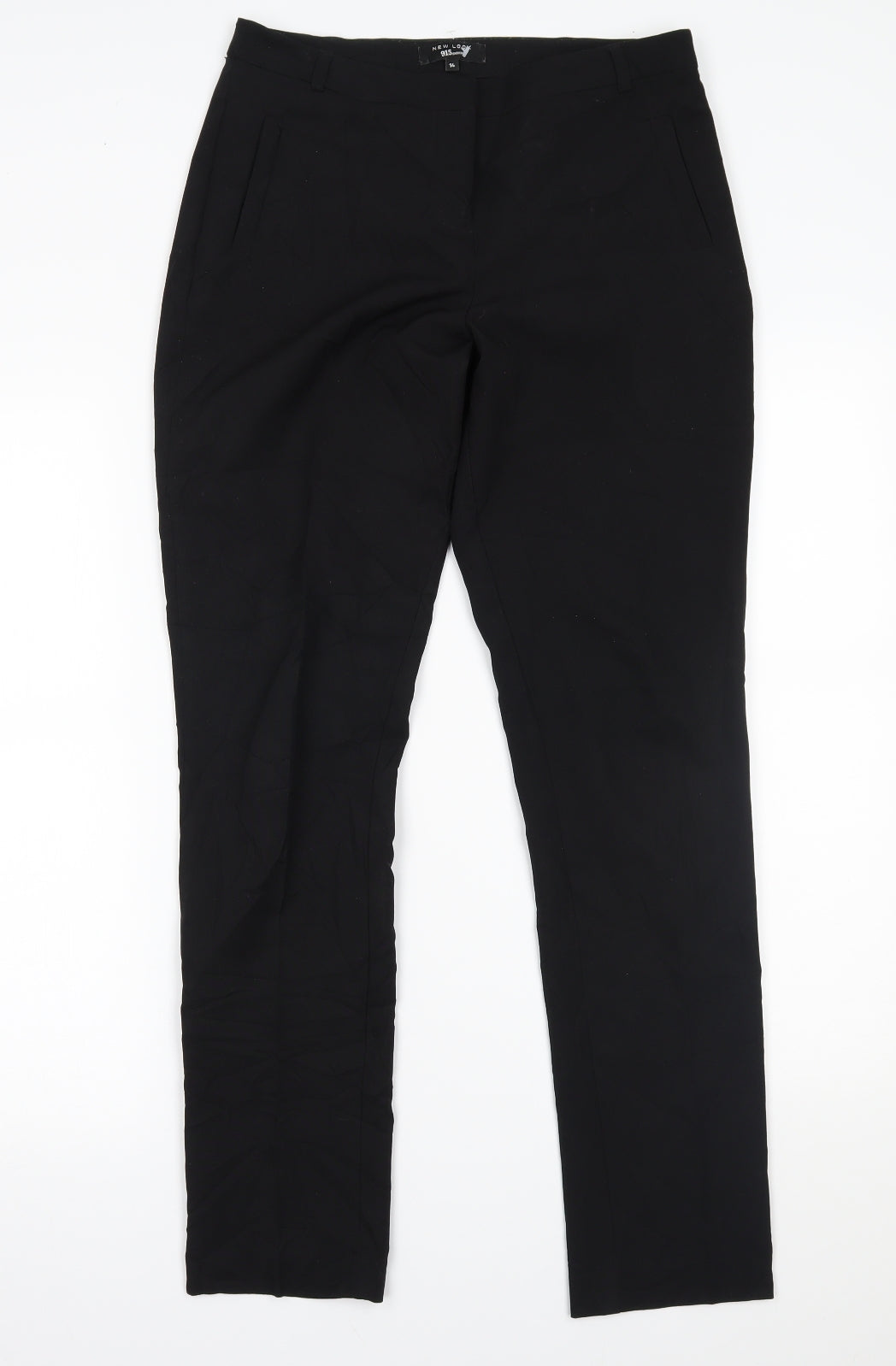 New Look Womens Black   Trousers  Size 14 L27 in