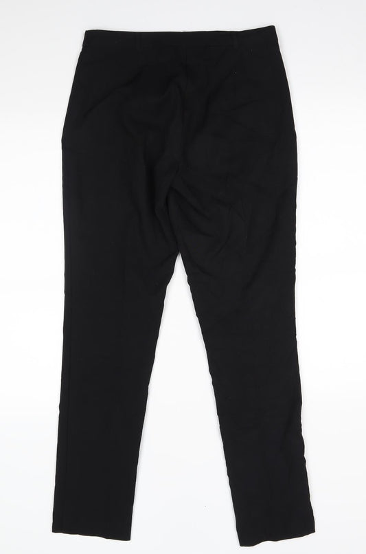 New Look Womens Black   Trousers  Size 14 L27 in