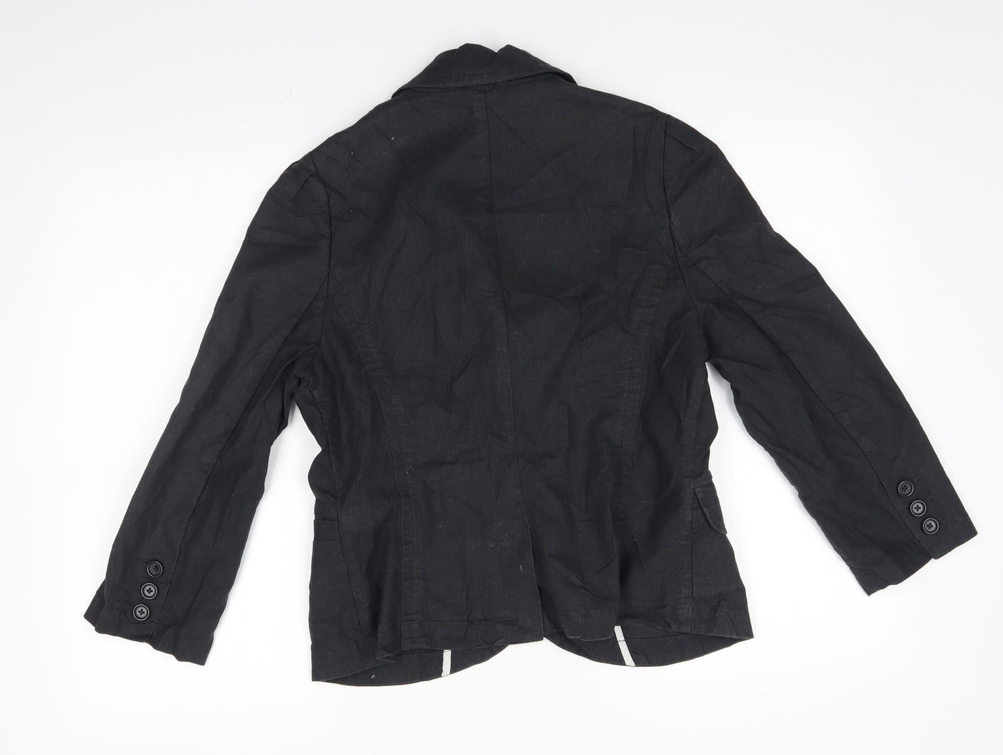 M&S Womens Grey   Jacket Blazer Size 12