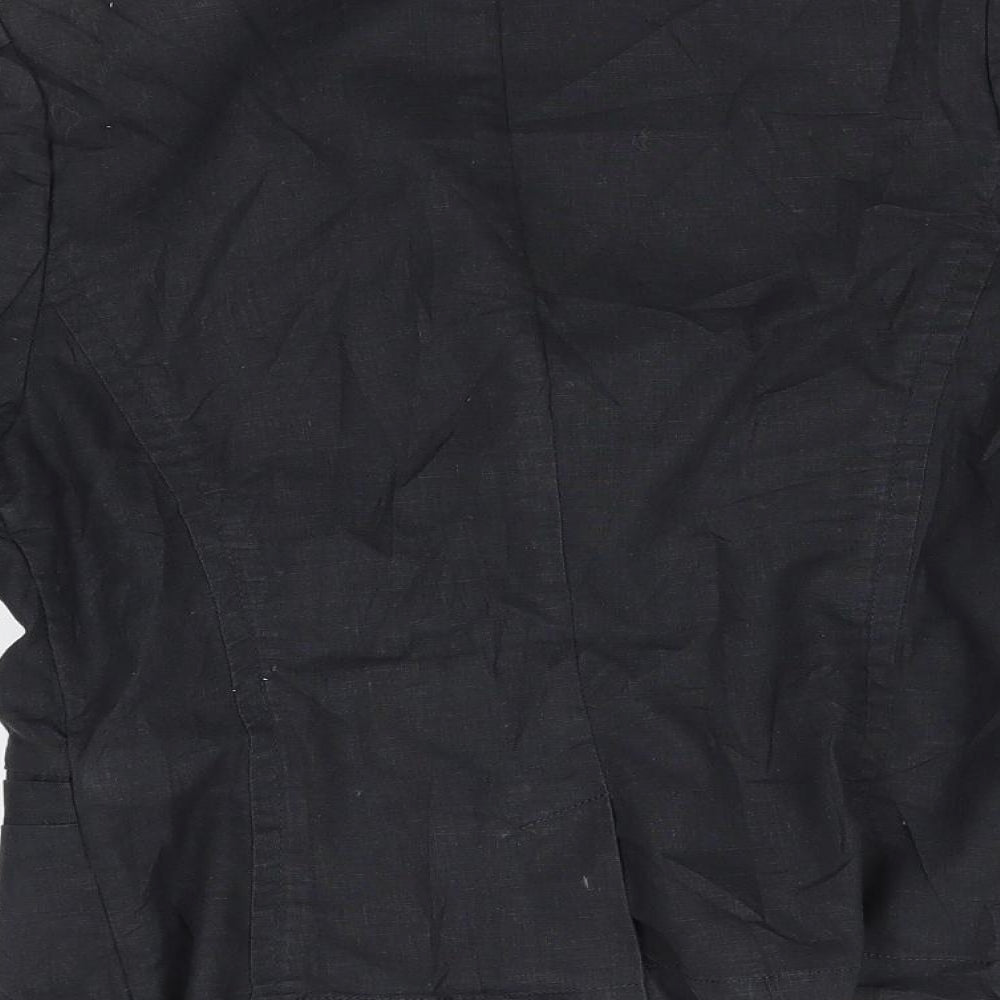 M&S Womens Grey   Jacket Blazer Size 12