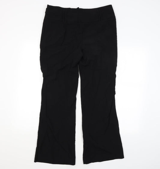 George Womens Black   Trousers  Size 14 L30 in