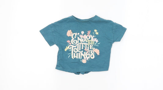 NEXT Baby Blue   Basic T-Shirt Size 6-9 Months