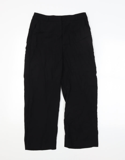 F&F Womens Black   Trousers  Size 8 L26 in